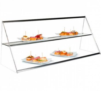 VG Vitrina Neutra para Pinchos TRI-E 2 Pisos
