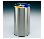 Vilagrasa Papelera Basic Eco Acero Inox