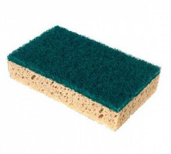 Vileda Profesional Estropajo Verde con Esponja (10 uds)