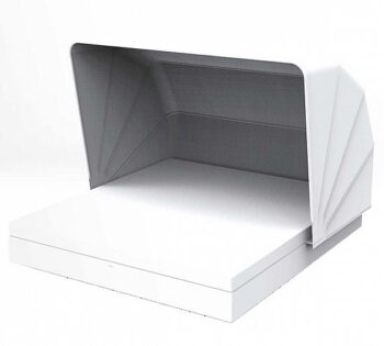Vondom Daybed Cuadrado Vela Basic + Dosel
