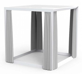 Vondom Pérgola Vela con Cortinas