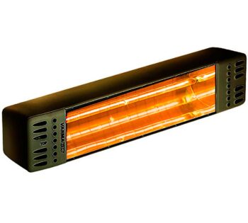 Tecna Estufa Radiante Varma Top FM Negra